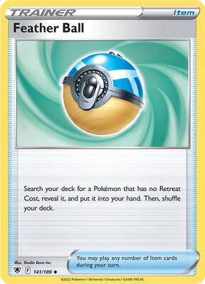 Feather Ball card from SWSH10: Astral Radiance