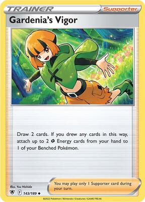 Gardenia's Vigor card from SWSH10: Astral Radiance