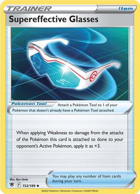 Supereffective Glasses card from SWSH10: Astral Radiance