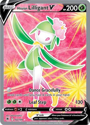 Hisuian Lilligant V (Full Art) card from SWSH10: Astral Radiance