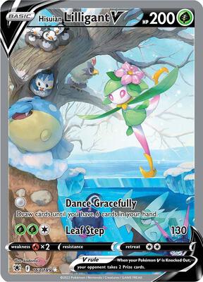 Hisuian Lilligant V (Alternate Full Art) card from SWSH10: Astral Radiance