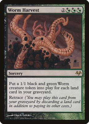 Worm Harvest card from Eventide