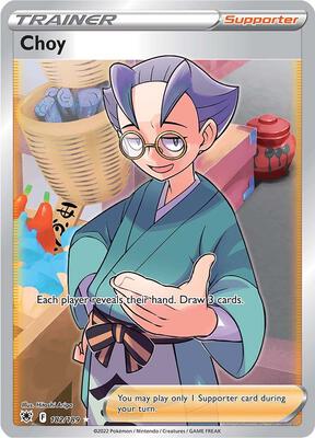 Choy (Full Art) card from SWSH10: Astral Radiance