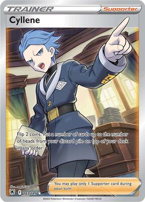 Cyllene (Full Art) card from SWSH10: Astral Radiance