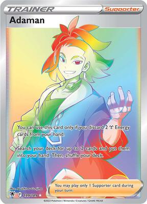 Adaman (Secret) card from SWSH10: Astral Radiance