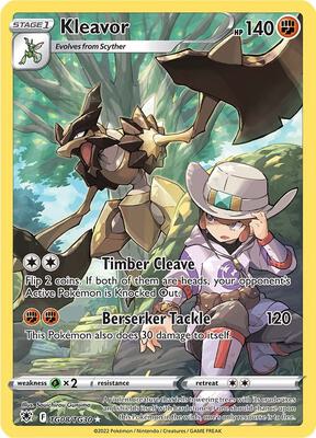 Kleavor card from SWSH10: Astral Radiance Trainer Gallery