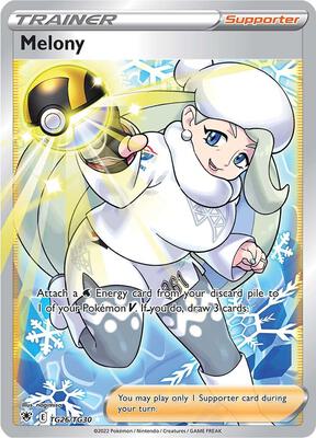 Melony card from SWSH10: Astral Radiance Trainer Gallery