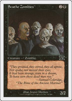 Scathe Zombies card from Classic Sixth Edition