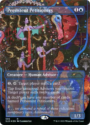Persistent Petitioners (595) card from Secret Lair Drop Series