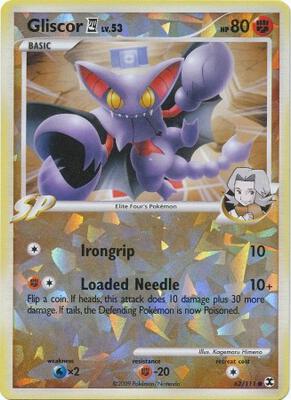 Gliscor E4 - 62/111 (Cracked Ice) card from Miscellaneous Cards & Products