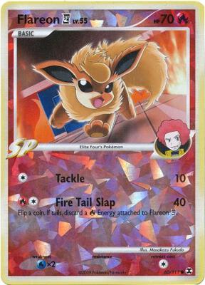 Flareon E4 - 60/111 (Cracked Ice) card from Miscellaneous Cards & Products