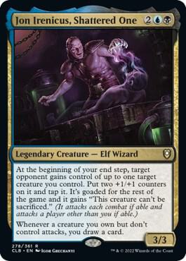 Jon Irenicus, Shattered One card from Commander Legends: Battle for Baldur's Gate