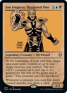 Jon Irenicus, Shattered One (Showcase) card from Commander Legends: Battle for Baldur's Gate