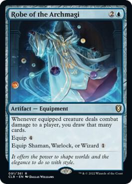 Robe of the Archmagi card from Commander Legends: Battle for Baldur's Gate