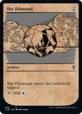 Sky Diamond (Showcase) card from Commander Legends: Battle for Baldur's Gate