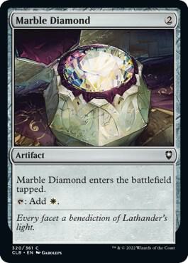 Marble Diamond card from Commander Legends: Battle for Baldur's Gate
