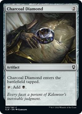 Charcoal Diamond card from Commander Legends: Battle for Baldur's Gate
