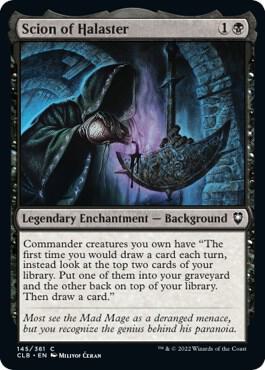 Scion of Halaster card from Commander Legends: Battle for Baldur's Gate