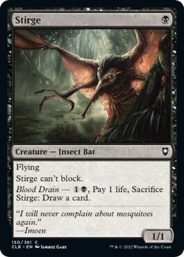 Stirge card from Commander Legends: Battle for Baldur's Gate