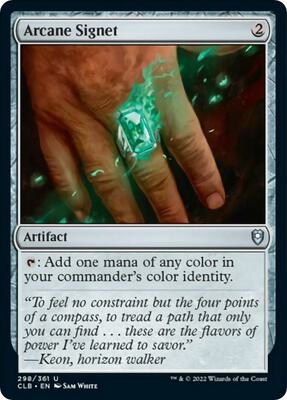 Arcane Signet card from Commander Legends: Battle for Baldur's Gate