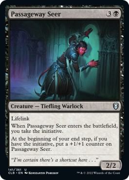 Passageway Seer card from Commander Legends: Battle for Baldur's Gate