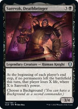 Sarevok, Deathbringer card from Commander Legends: Battle for Baldur's Gate