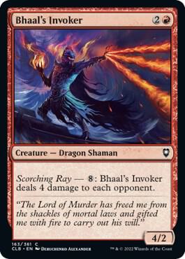 Bhaal's Invoker card from Commander Legends: Battle for Baldur's Gate