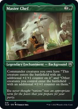 Master Chef (Foil Etched) card from Commander Legends: Battle for Baldur's Gate