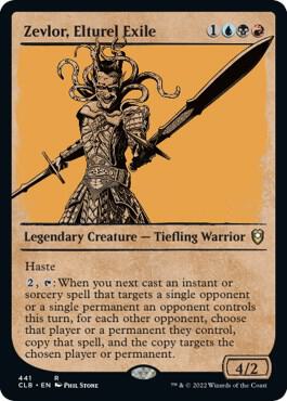 Zevlor, Elturel Exile (Showcase) card from Commander Legends: Battle for Baldur's Gate