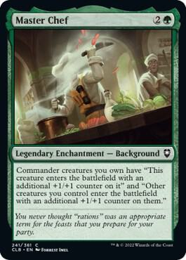 Master Chef card from Commander Legends: Battle for Baldur's Gate
