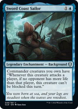 Sword Coast Sailor card from Commander Legends: Battle for Baldur's Gate