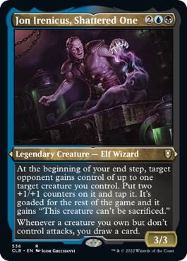 Jon Irenicus, Shattered One (Foil Etched) card from Commander Legends: Battle for Baldur's Gate