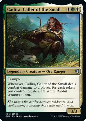 Cadira, Caller of the Small card from Commander Legends: Battle for Baldur's Gate