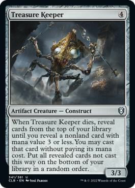 Treasure Keeper card from Commander Legends: Battle for Baldur's Gate
