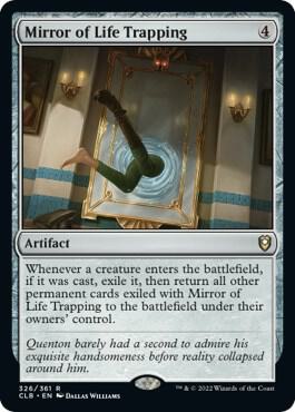 Mirror of Life Trapping card from Commander Legends: Battle for Baldur's Gate