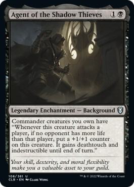 Agent of the Shadow Thieves card from Commander Legends: Battle for Baldur's Gate