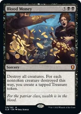 Blood Money card from Commander Legends: Battle for Baldur's Gate
