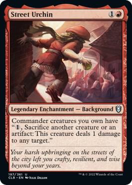 Street Urchin card from Commander Legends: Battle for Baldur's Gate