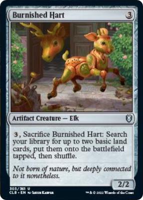 Burnished Hart card from Commander Legends: Battle for Baldur's Gate