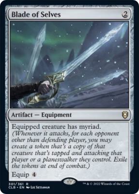 Blade of Selves card from Commander Legends: Battle for Baldur's Gate