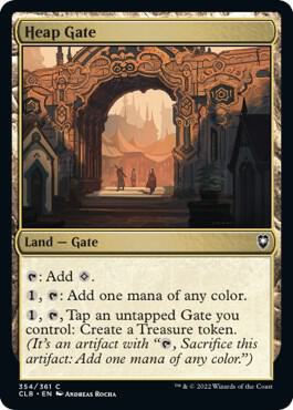 Heap Gate card from Commander Legends: Battle for Baldur's Gate