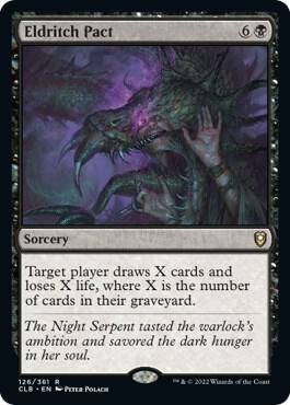 Eldritch Pact card from Commander Legends: Battle for Baldur's Gate