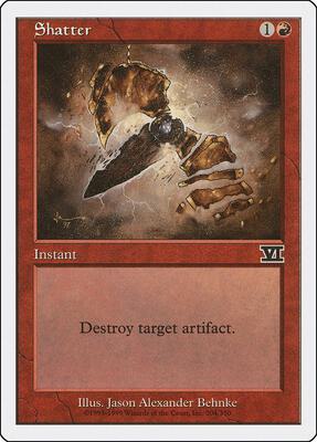 Shatter card from Classic Sixth Edition