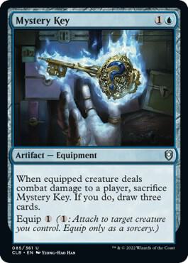 Mystery Key card from Commander Legends: Battle for Baldur's Gate
