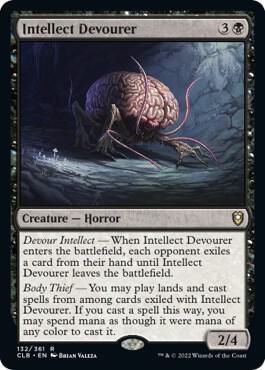 Intellect Devourer card from Commander Legends: Battle for Baldur's Gate