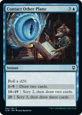 Contact Other Plane card from Commander Legends: Battle for Baldur's Gate