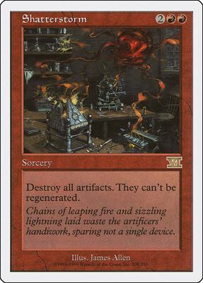Shatterstorm card from Classic Sixth Edition