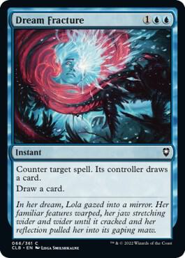 Dream Fracture card from Commander Legends: Battle for Baldur's Gate