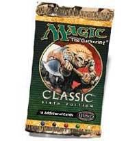 Classic Sixth Edition - Booster Pack card from Classic Sixth Edition