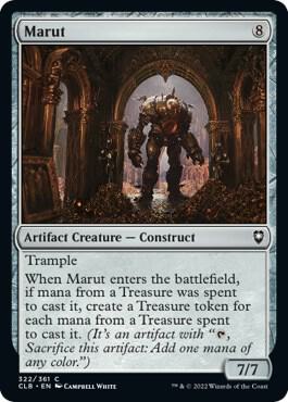 Marut card from Commander Legends: Battle for Baldur's Gate